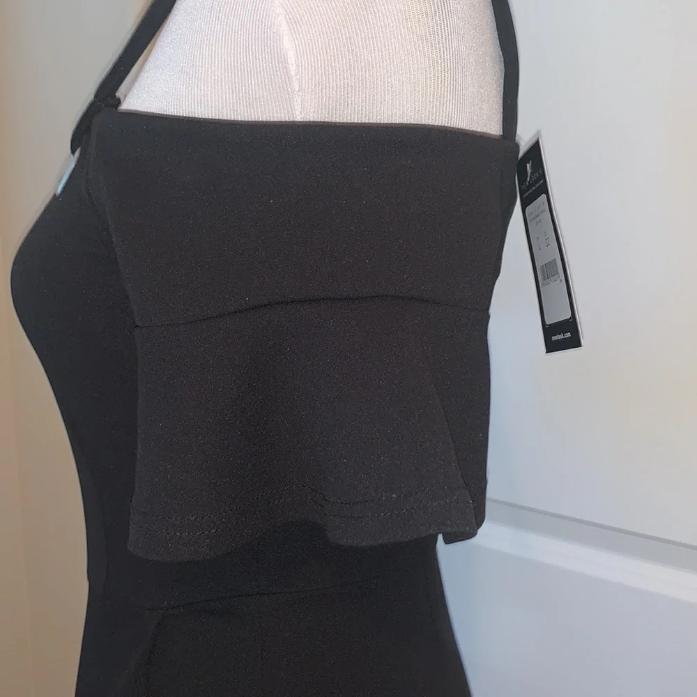 NEW LOOK PETITE BRAND NEW WITH TAGS SIZE 0 GORGEOUS JET BLACK JUMPSUIT - Picture 7 of 13